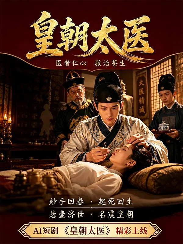 皇朝太医 太医后宫亲密 ai短剧 太医情欲故事 皇朝缠绵 海报