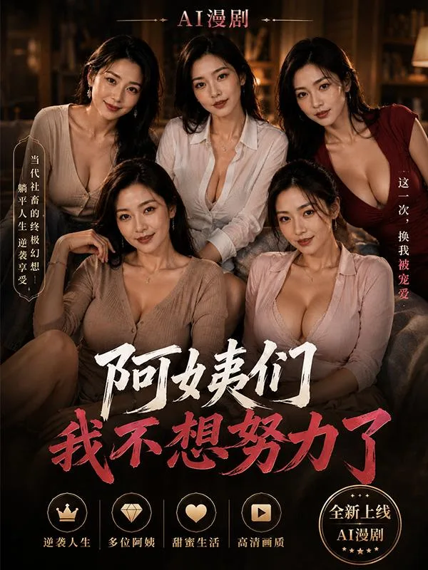阿姨们我不想努力了 海报