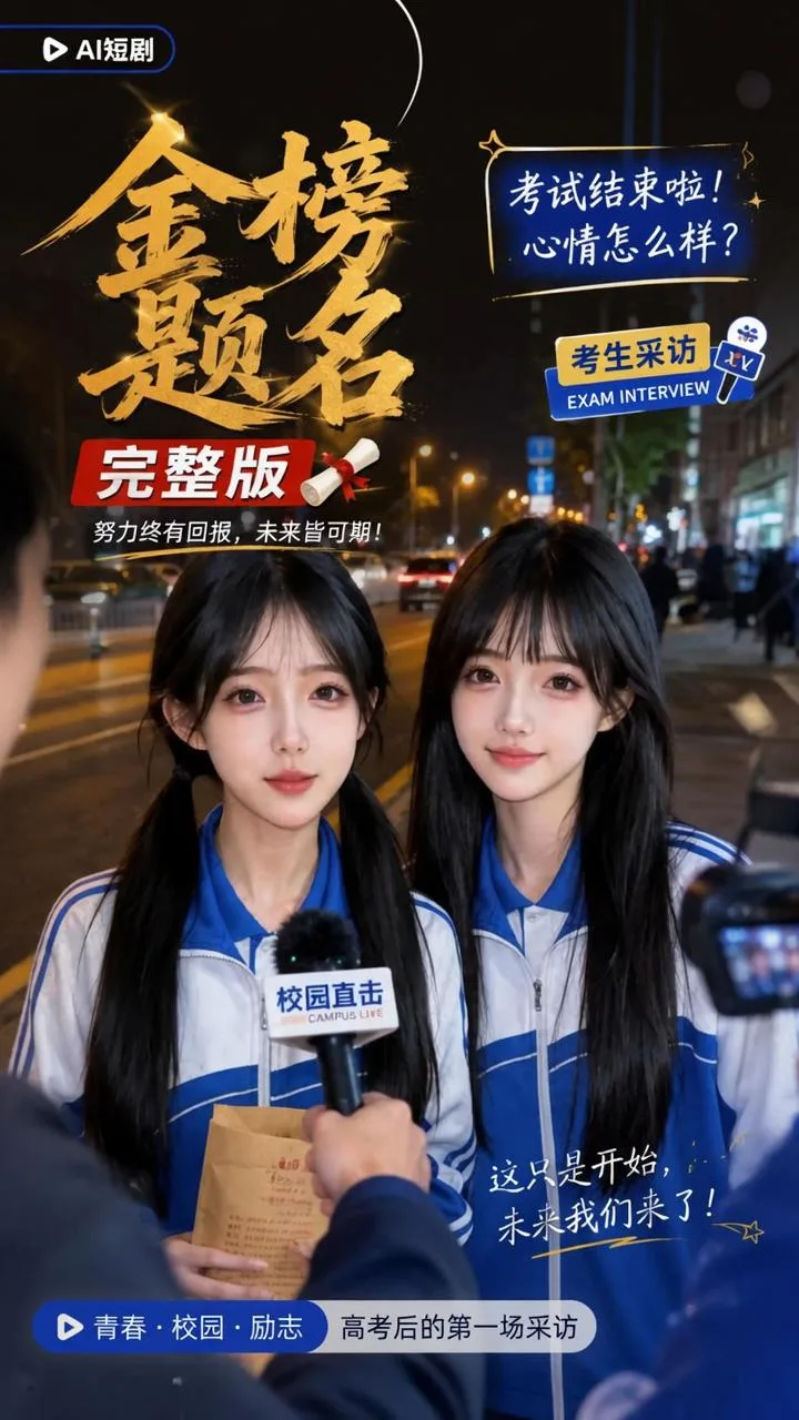 金榜题名 海报